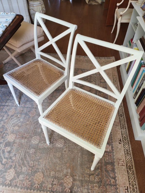 Completed chair restoration