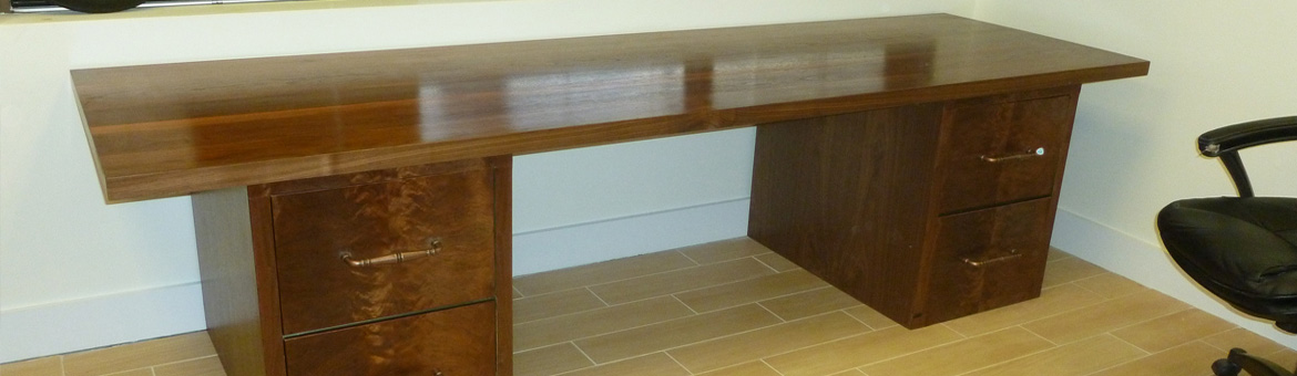 Antique desk restoration
