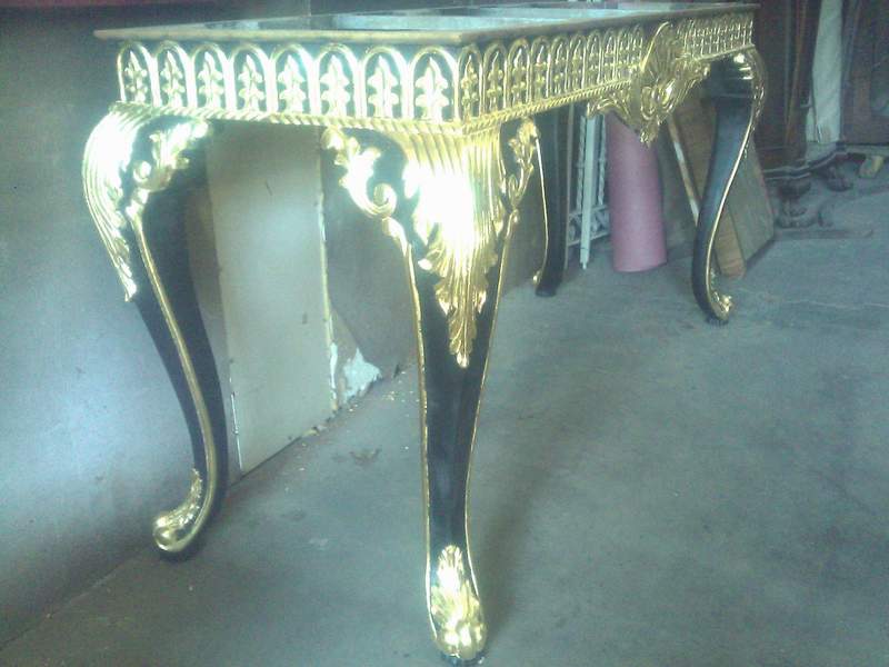 Ornate detail restoration work