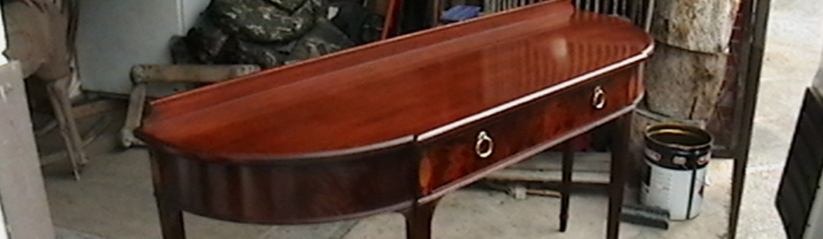 Desk hardware restoration