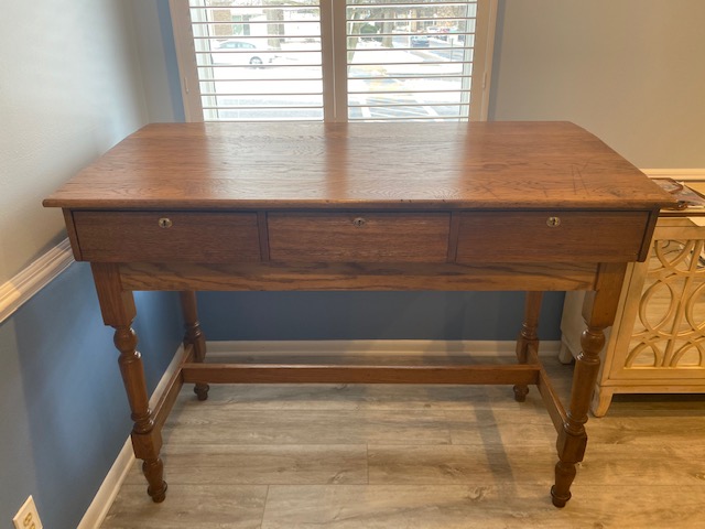 Writing desk restoration