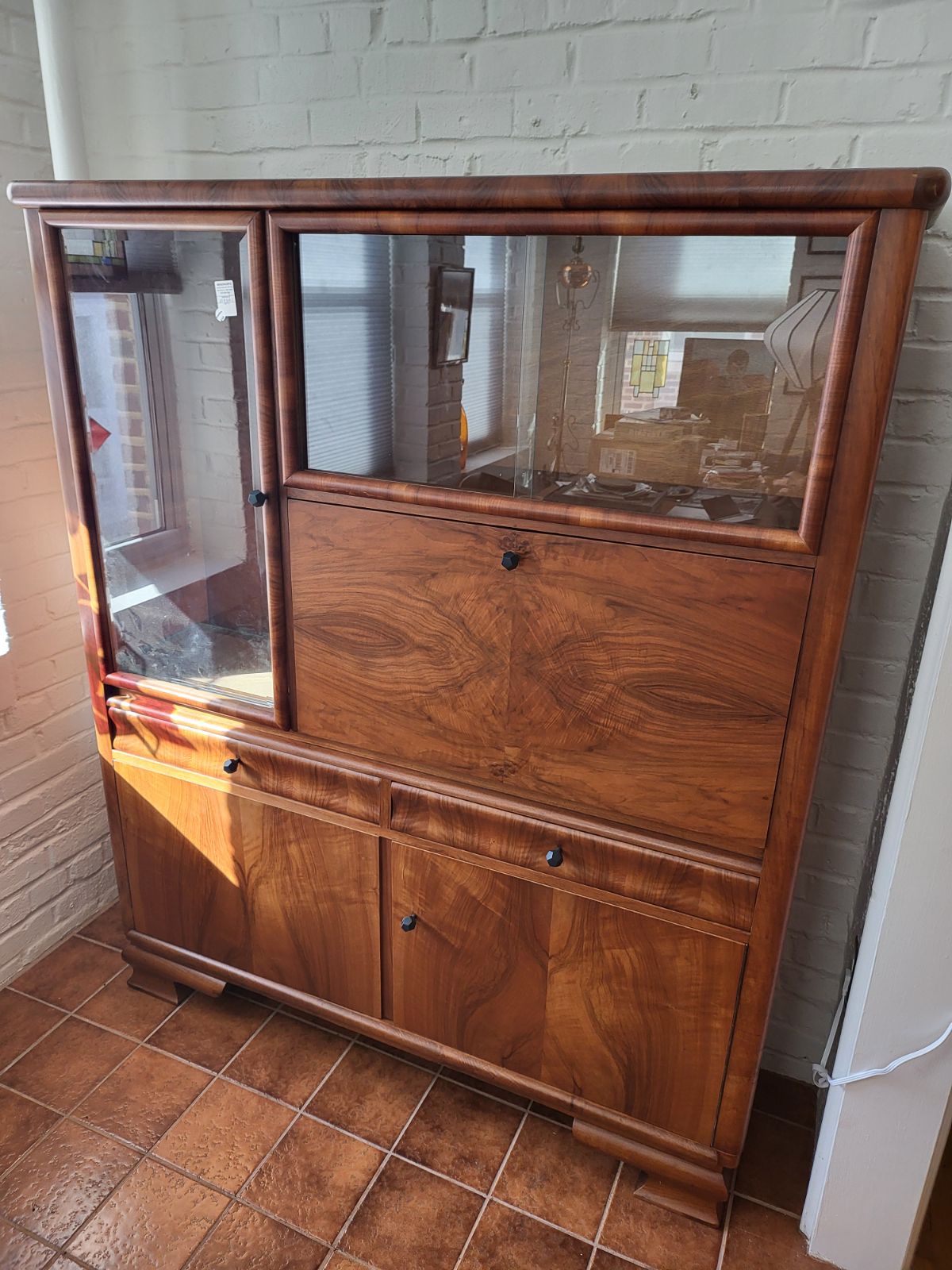 Completed sideboard preservation